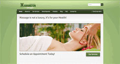 Desktop Screenshot of harringtonmassage.com