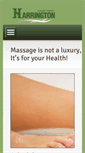 Mobile Screenshot of harringtonmassage.com